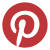 Iconos de redes sociales Pinterest
